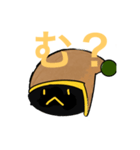 謎キャラの喜怒哀楽！！（個別スタンプ：10）