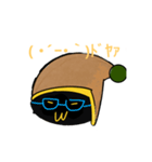 謎キャラの喜怒哀楽！！（個別スタンプ：19）