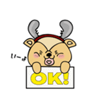 小鹿のアンビ【修正版】（個別スタンプ：7）