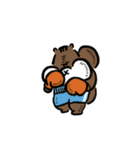 柴犬とリス（個別スタンプ：16）