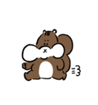 柴犬とリス（個別スタンプ：30）