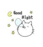 汎用性のあるゆるねこ(夏)（個別スタンプ：5）