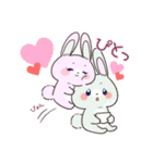 Love♡Rabbit（個別スタンプ：37）