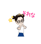 おしゃれレディ✨（個別スタンプ：16）