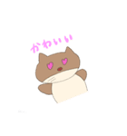 コンちゃん(手描き)（個別スタンプ：10）