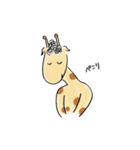 キリンのカーリー（個別スタンプ：8）