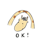 キリンのカーリー（個別スタンプ：13）
