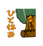 ポ＆ぼっちくんオールスターズスタンプ（個別スタンプ：21）