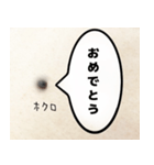 ほくろのきもち（個別スタンプ：37）