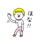 ❤️【関西弁】金髪少年❤️（個別スタンプ：5）