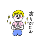 ❤️【関西弁】金髪少年❤️（個別スタンプ：22）