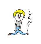 ❤️【関西弁】金髪少年❤️（個別スタンプ：35）