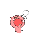 ほんわかぶたくん②（個別スタンプ：7）