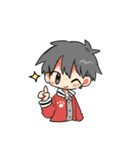 わんにゃんがお日常（個別スタンプ：16）