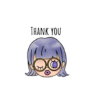 リップがかわいい女の子2（個別スタンプ：6）