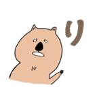 クォッカちゃんのお返事（個別スタンプ：4）