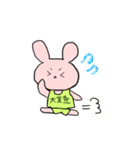 うさぎなのね（個別スタンプ：4）