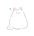 しろねこかびちゃん（個別スタンプ：3）
