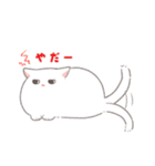 しろねこかびちゃん（個別スタンプ：6）