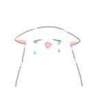 しろねこかびちゃん（個別スタンプ：12）