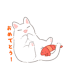 しろねこかびちゃん（個別スタンプ：24）