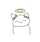 ゆるいりぼんねこ（個別スタンプ：21）