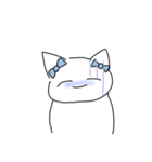 ゆるいりぼんねこ（個別スタンプ：22）