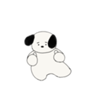 おしゃべりできないおいぬさん（個別スタンプ：1）