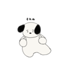 おしゃべりできないおいぬさん（個別スタンプ：2）