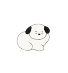 おしゃべりできないおいぬさん（個別スタンプ：5）