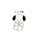 おしゃべりできないおいぬさん（個別スタンプ：16）