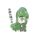 モノアイガールズスタンプ 挨拶編（個別スタンプ：15）