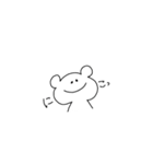 無責任そうなくま（個別スタンプ：33）