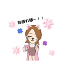 新年度 ママ②（個別スタンプ：11）