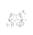 シンプルかわいい  ねこのスタンプ（個別スタンプ：13）
