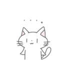 シンプルかわいい  ねこのスタンプ（個別スタンプ：14）