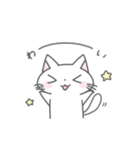 シンプルかわいい  ねこのスタンプ（個別スタンプ：25）