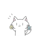 シンプルかわいい  ねこのスタンプ（個別スタンプ：31）