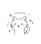 シンプルかわいい  ねこのスタンプ（個別スタンプ：36）