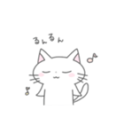 シンプルかわいい  ねこのスタンプ（個別スタンプ：38）