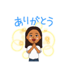 ほんわか女子スタンプ（個別スタンプ：2）