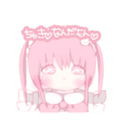 かわいいおんにゃのこスタンプ2（個別スタンプ：2）
