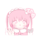 かわいいおんにゃのこスタンプ2（個別スタンプ：4）