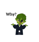 きmみどり人間（個別スタンプ：4）