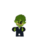 きmみどり人間（個別スタンプ：10）