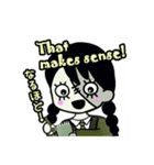 バケどこLINEスタンプ 幽奈編（個別スタンプ：14）