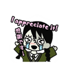 バケどこLINEスタンプ 幽奈編（個別スタンプ：16）