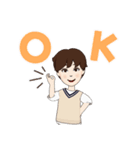 まりこですよ。（個別スタンプ：1）