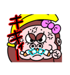 週間チョコナッツ vol.3 混血サルコング（個別スタンプ：4）