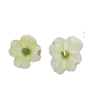 チューリップ草花植物生物自然菜の花ツツジ（個別スタンプ：4）